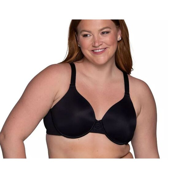 NEW Vanity Fair 76380 Beauty Back Bra 40B Black Underwire Full Coverage NWT - Picture 1 of 5